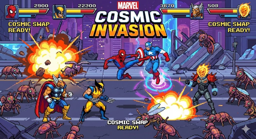 The 90s Arcade is Back: Why Marvel Cosmic Invasion is the Co-Op Brawler We’ve Been Waiting For 2 marvel cosmic